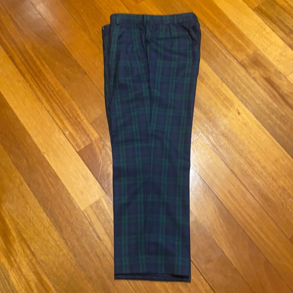 Vintage Courtney Blackwatch print pants
